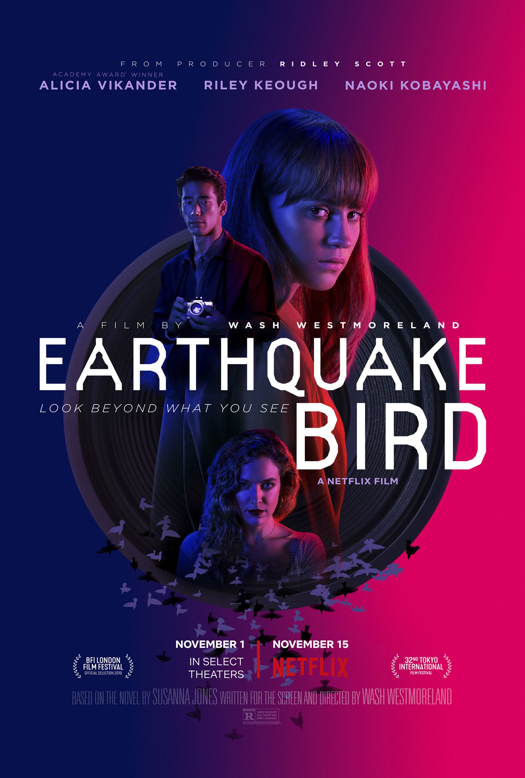 Earthquake Bird Netflix (2019)