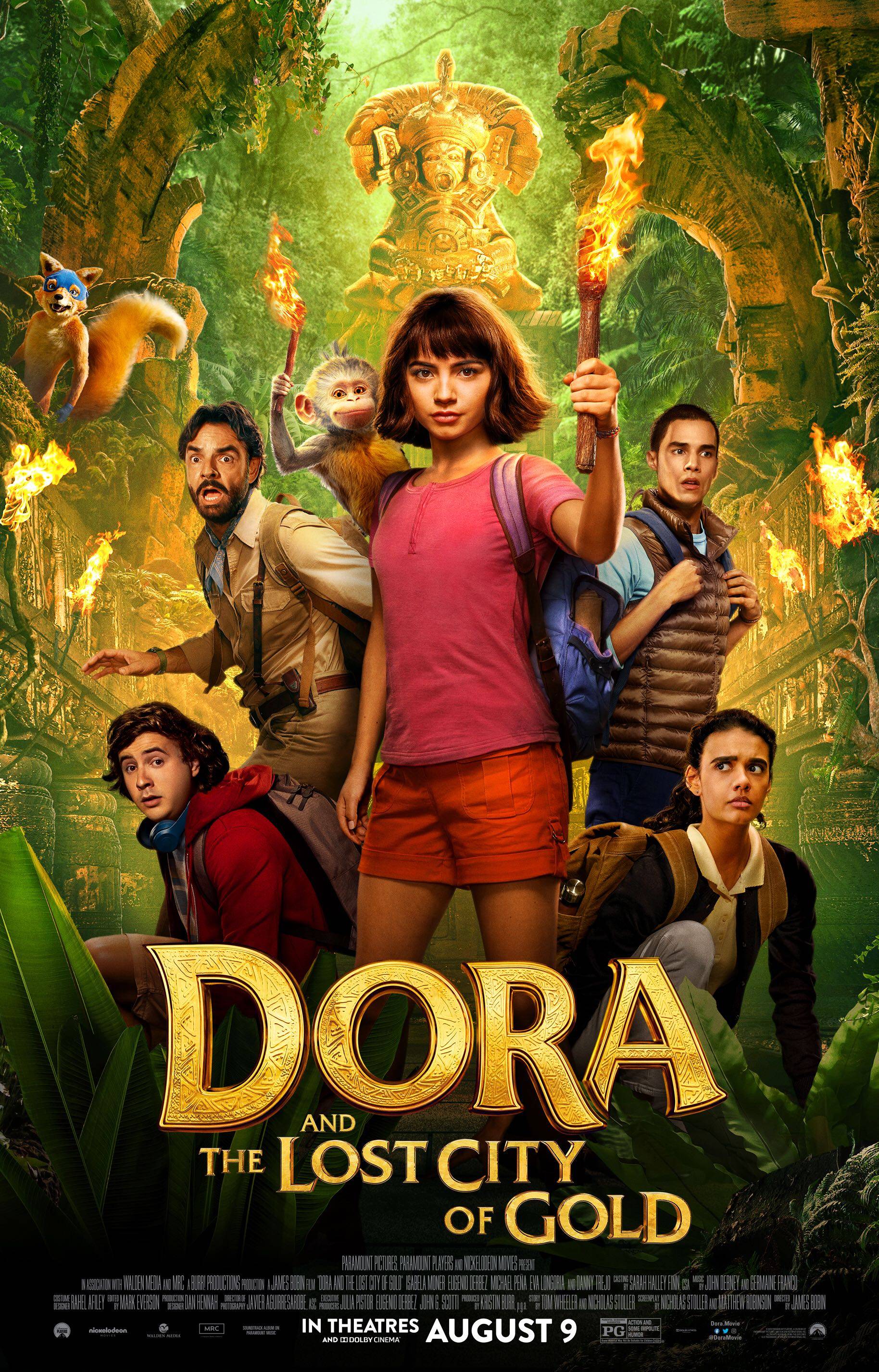 DORA AND THE LOST CITY OF GOLD (2019) ดอร่าและเมืองทองคําที่สาบสูญ