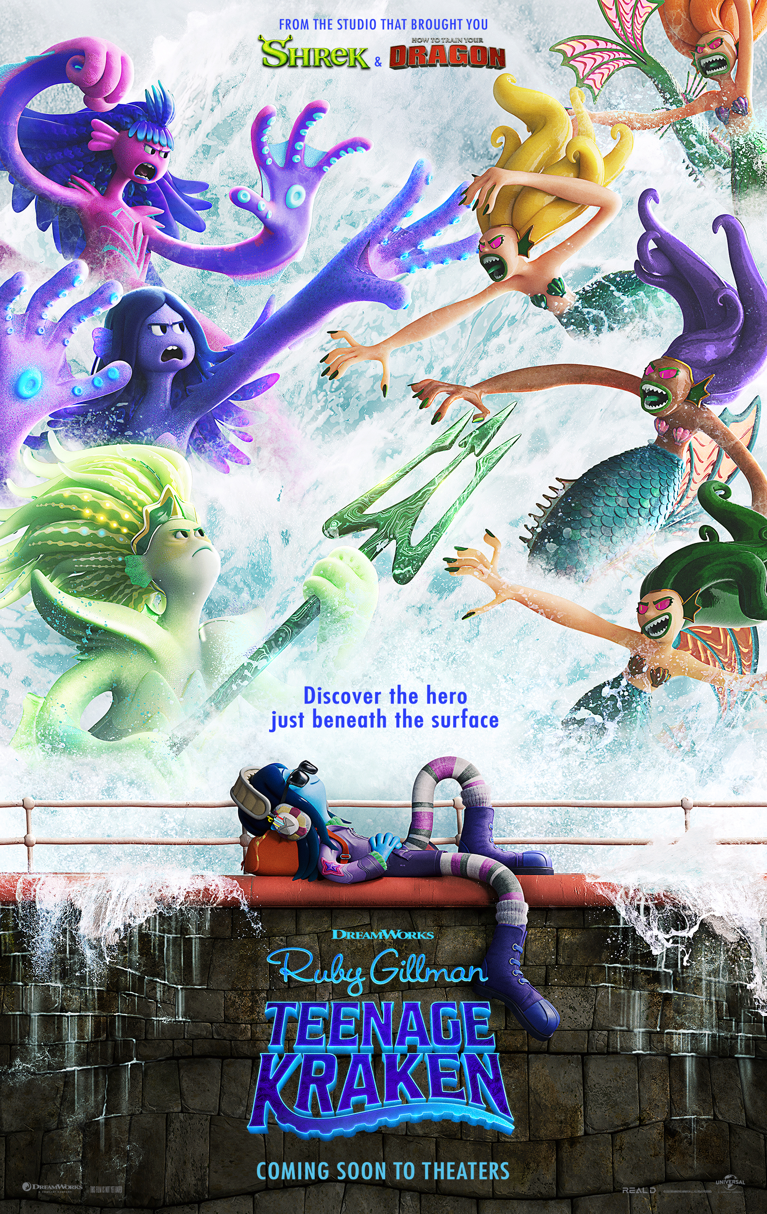 RUBY GILLMAN TEENAGE KRAKEN (2023) รูบี้ สาวน้อยอสูรทะเล พากย์ไทยโรง