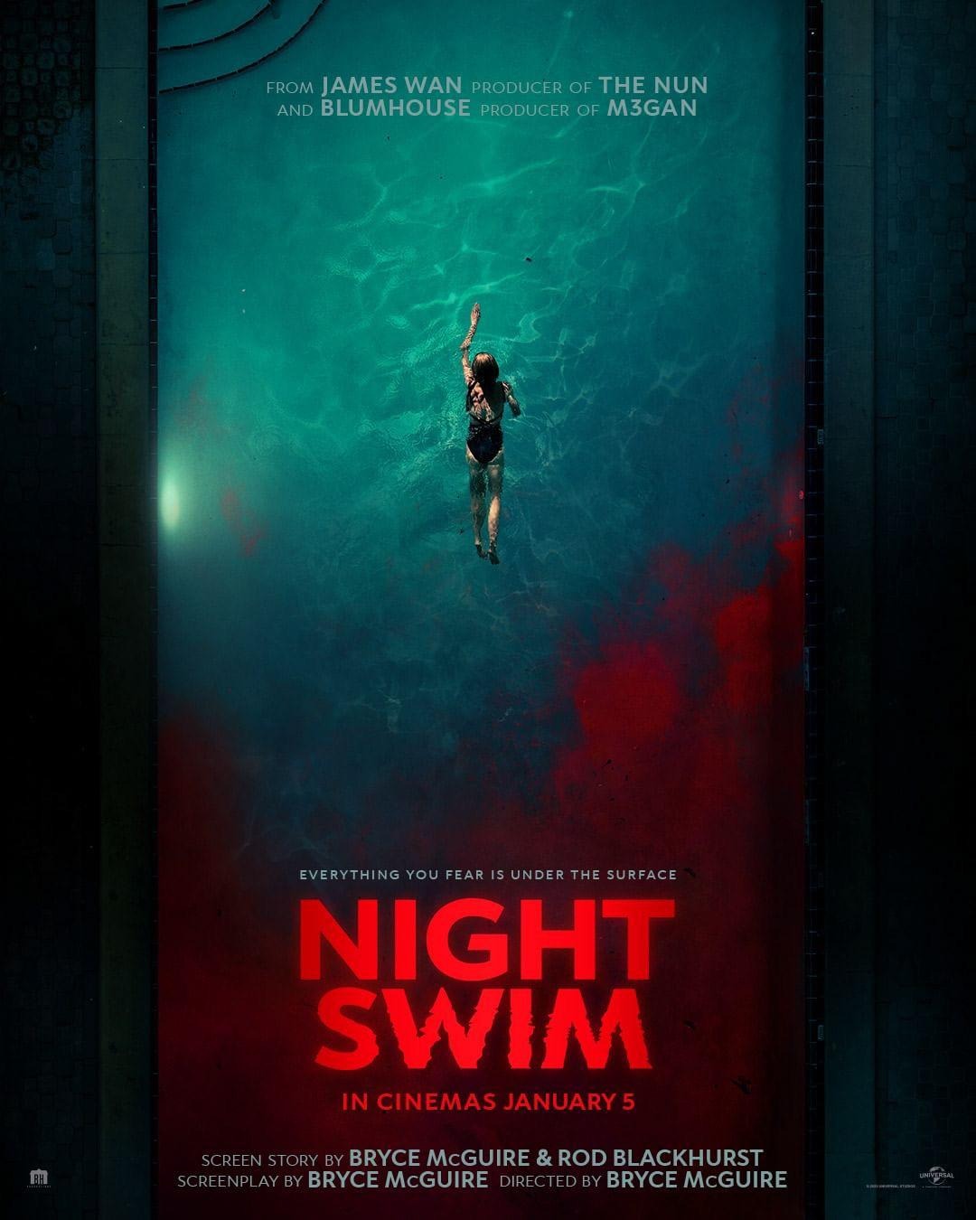 NIGHT SWIM (2024) ค่ำคืนอย่าแหวกว่าย ซับไทย
