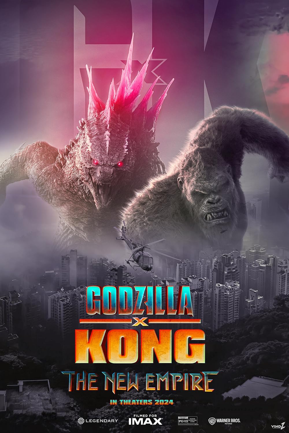 Godzilla X Kong The New Empire (2024) ก็อดซิลล่า ภาค 4