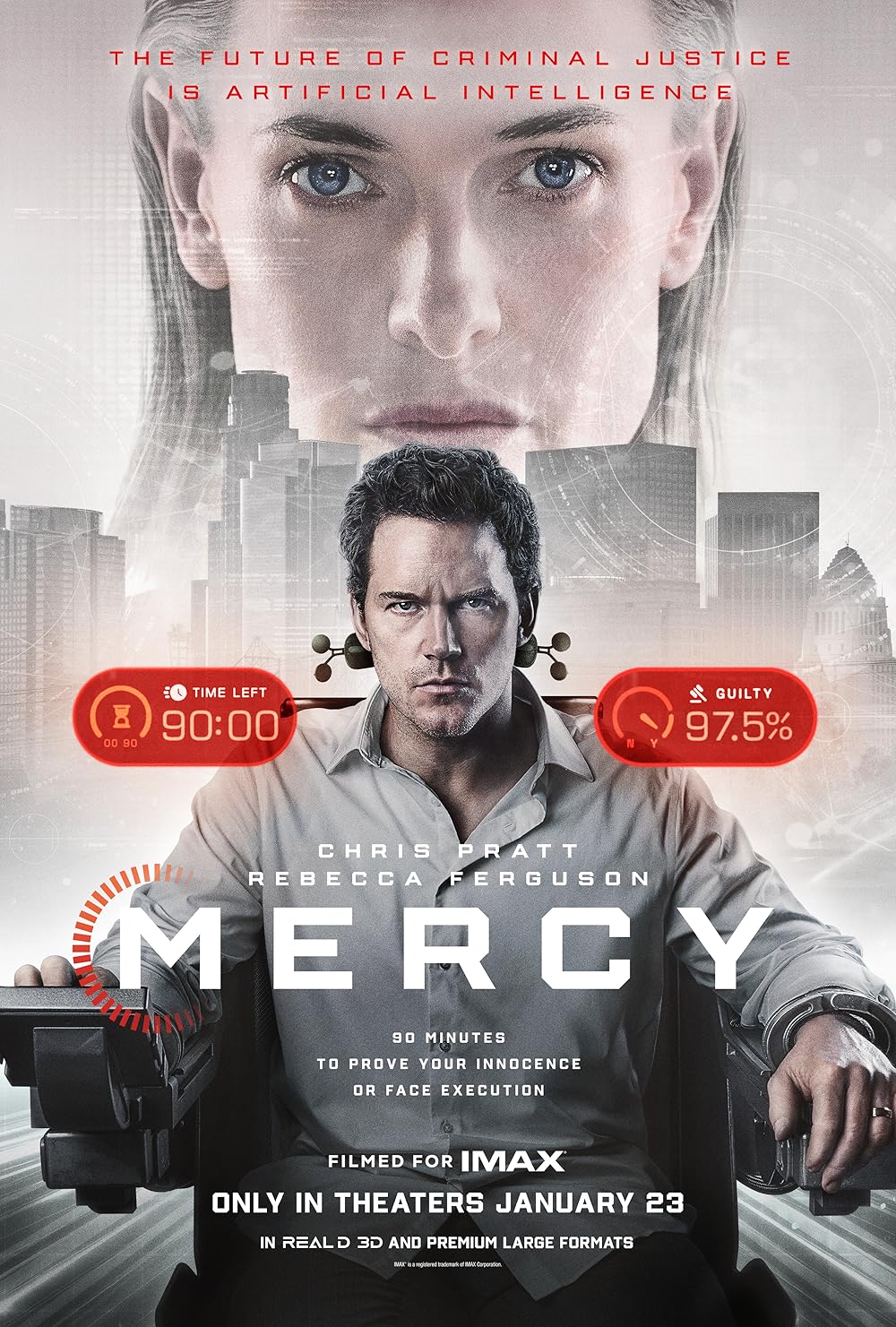 Mercy (2026) 90 นาทีสั่งตาย ซับไทย