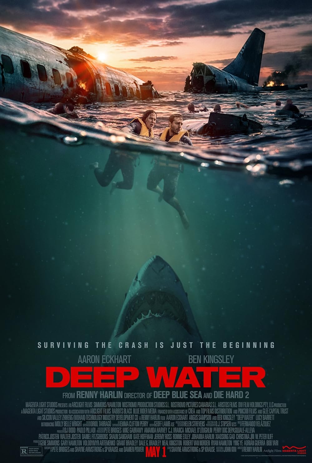 Deep Water (2026)  เป็นภาพยนตร์เอาชีวิตรอด ซับไทย